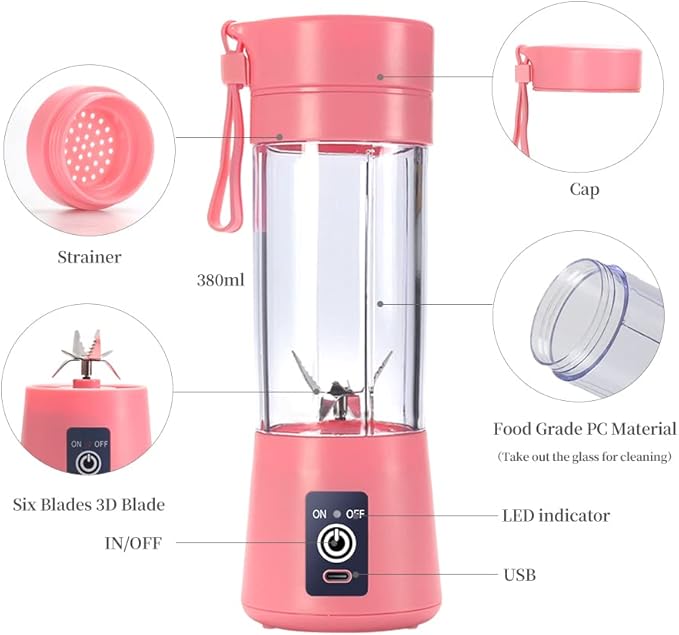 Usb Juicer 6 Blade