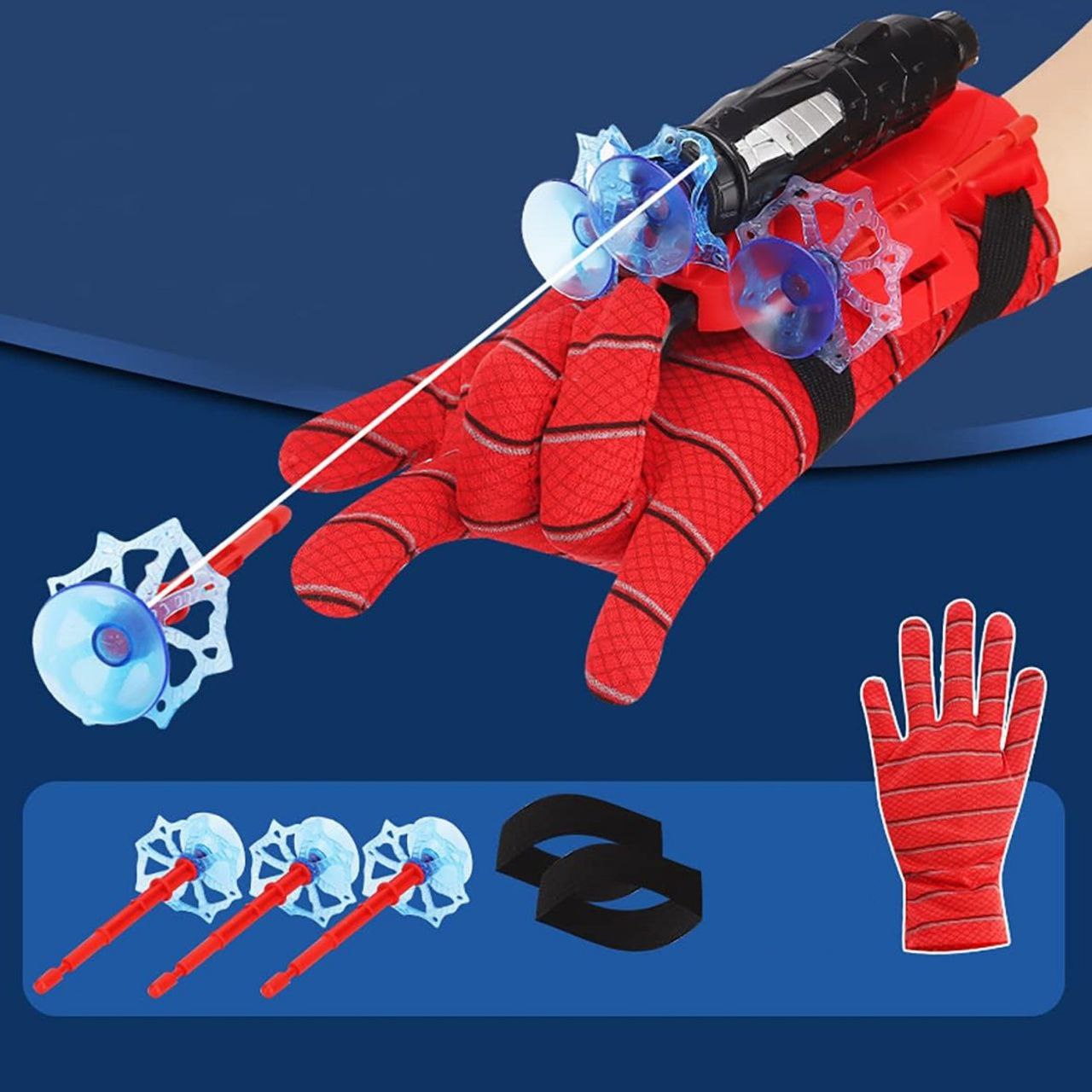 Spider Glove Toy with Web Launcher